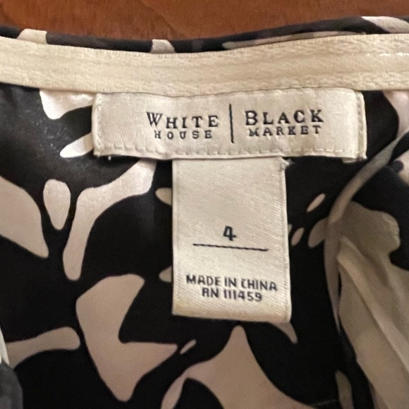 White House Black Market Strapless Dress - Size 4 - Picture 7 of 7